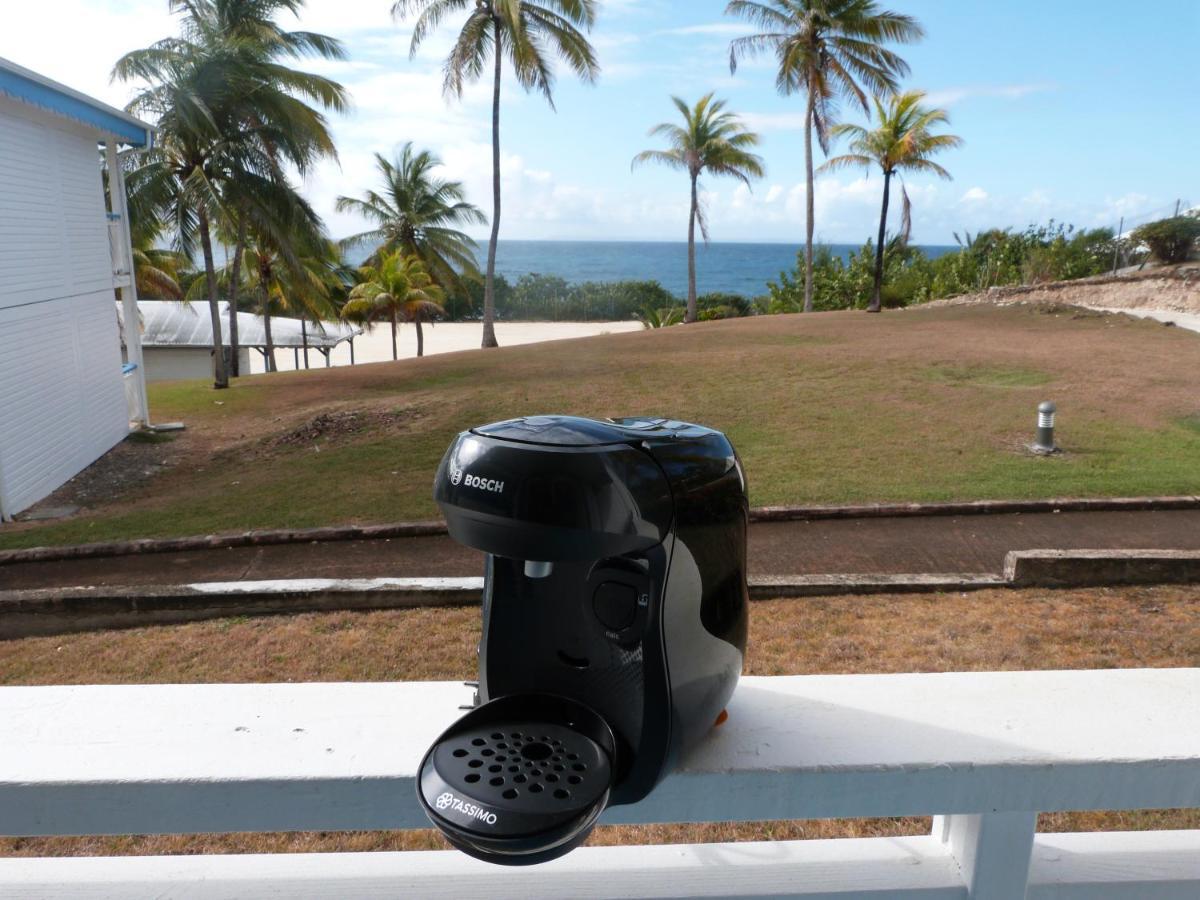 Studio Vue Mer Piscine Plage Kaz Punch Manganao Chez Julie Saint-Francois  Zewnętrze zdjęcie